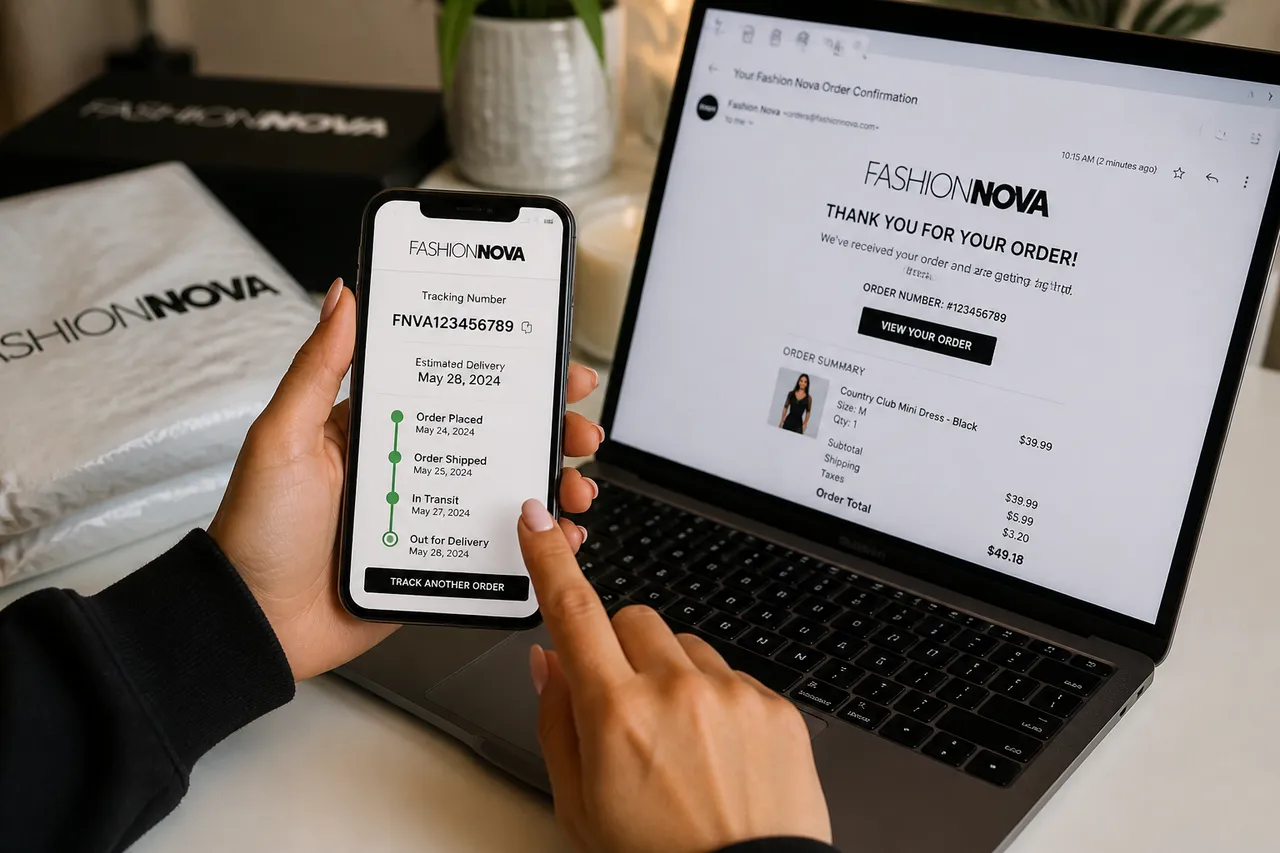 timp de livrare Fashion Nova și tracking colet România