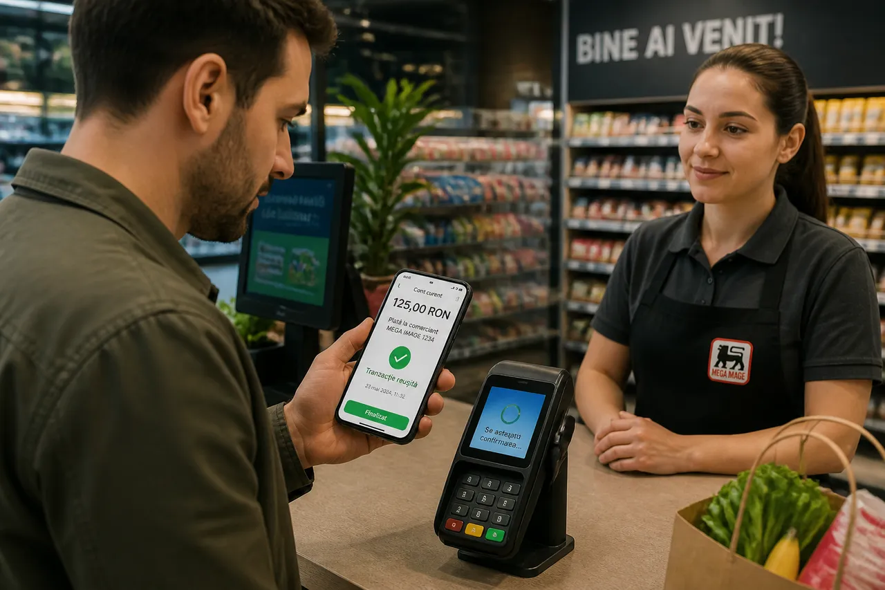 verificarea plății contactless în aplicația bancară