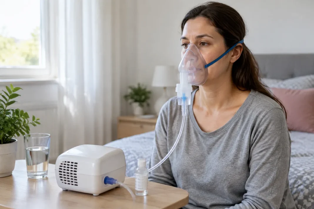 Aparatele de aerosoli pentru acasă ajută când tratamentul are indicație clară