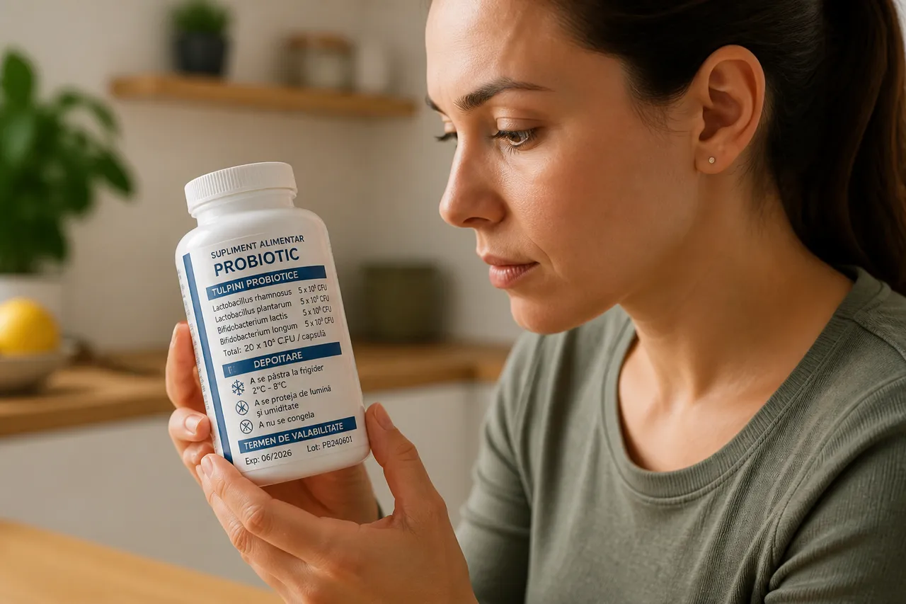 cum alegi un probiotic eficient după etichetă