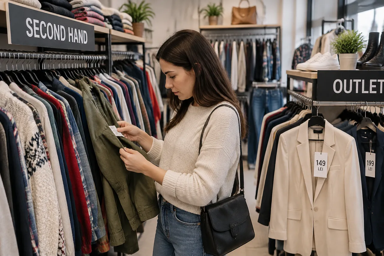 comparație haine second-hand outlet calitate și preț