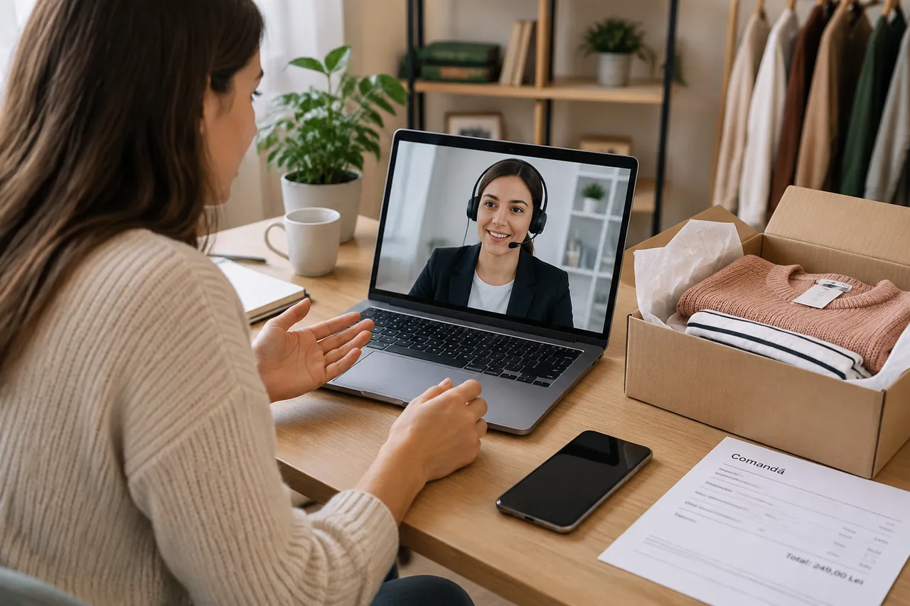 contact magazin online pentru comandă anulată